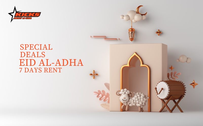 50% Off Eid al adha Car Rental in JVC and JVT Free Delivery